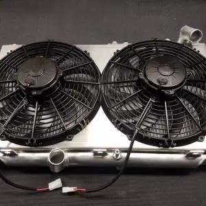 Ultimate RX-7 Radiator Setup